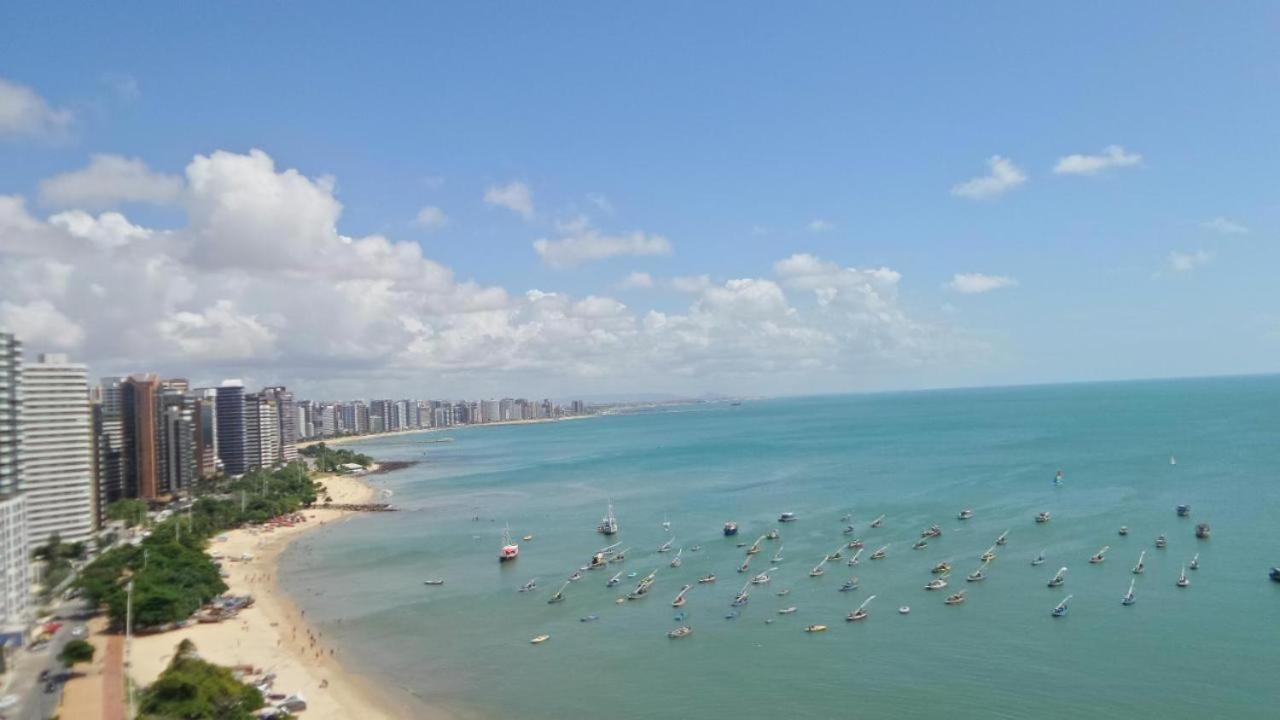 Flat Iate Plaza Na Beira Mar Com Vista Mar Apartment Fortaleza  Exterior foto